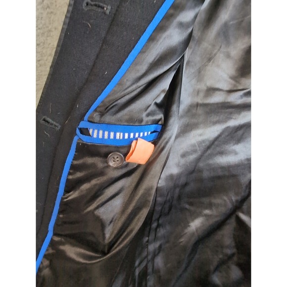 J.Crew Pea Coat Womens Medium/Small Double Italian Cloth Wool Lady Day Overcoat - Picture 11 of 16